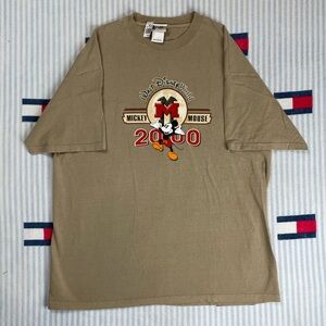 Vintage 2000 Y2K Walt Disney World Mickey Mouse short sleeve tee shirt NWT